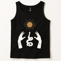 Boho Hands Reaching For The Sun Snake Tank Top