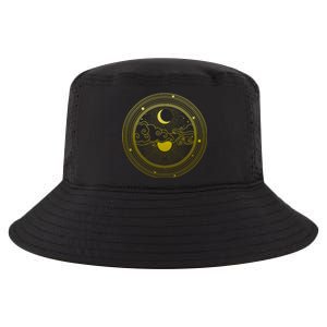 BoHo Moon and Sun Reflection Cool Comfort Performance Bucket Hat