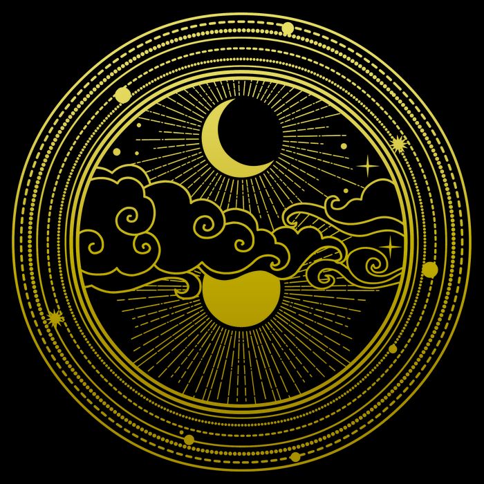 BoHo Moon and Sun Reflection Performance Shirt