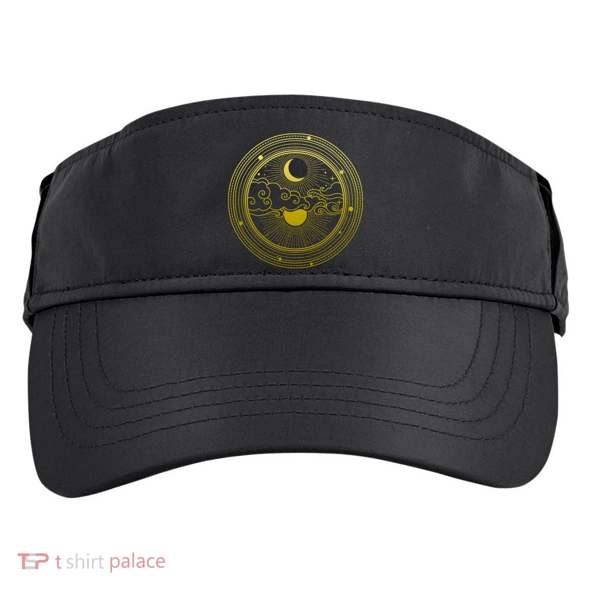 BoHo Moon and Sun Reflection Adult Drive Performance Visor