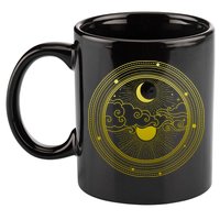 BoHo Moon and Sun Reflection 11oz C Handle Ceramic Mug