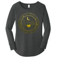 BoHo Moon and Sun Reflection Women's Perfect Tri Tunic Long Sleeve Shirt