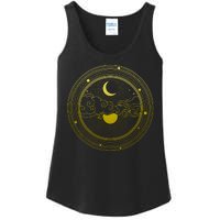 BoHo Moon and Sun Reflection Ladies Essential Tank