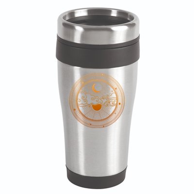BoHo Moon and Sun Reflection 16oz Travel Tumbler