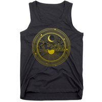 BoHo Moon and Sun Reflection Tank Top