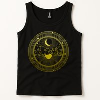 BoHo Moon and Sun Reflection Tank Top