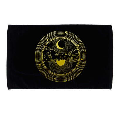 BoHo Moon and Sun Reflection Microfiber Hand Towel