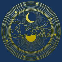 BoHo Moon and Sun Reflection Infant Baby Jersey Bodysuit