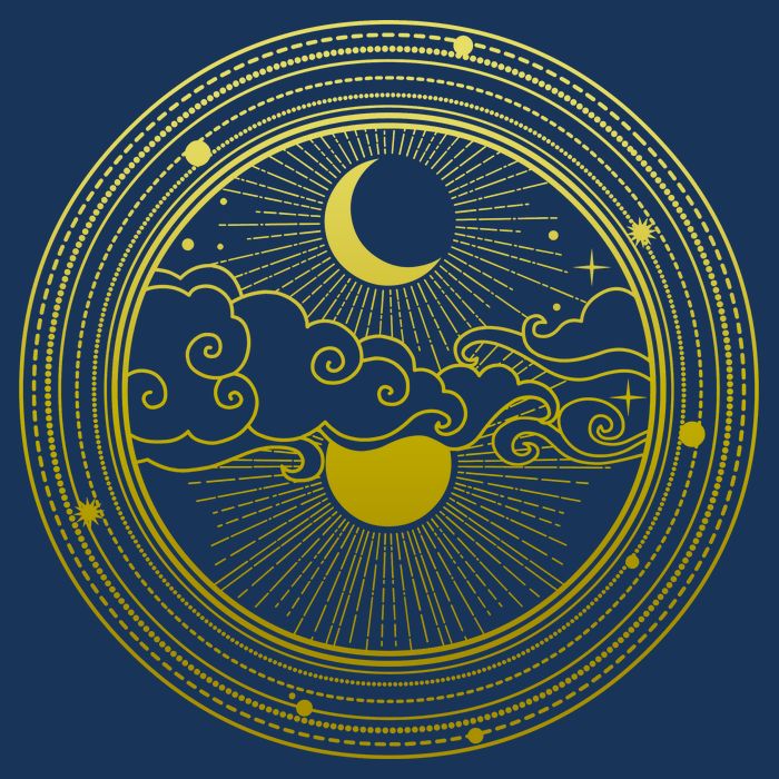 BoHo Moon and Sun Reflection Infant Baby Jersey Bodysuit