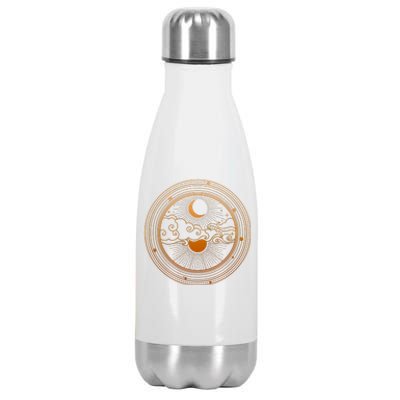 BoHo Moon and Sun Reflection Stainless Steel Insulated Water Bottle