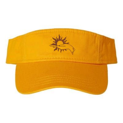 Boho Styled Open Palm Sun In Hand Valucap Bio-Washed Visor