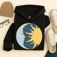 Boho Sun And Moon Hoodie