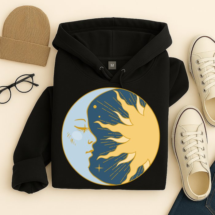 Boho Sun And Moon Hoodie