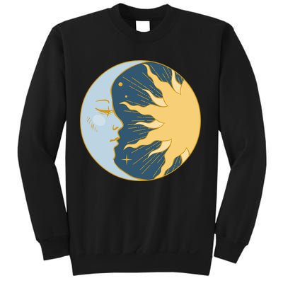 Boho Sun And Moon Sweatshirt