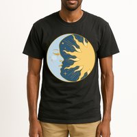 Boho Sun And Moon Tall T-Shirt