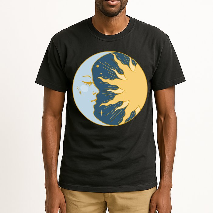 Boho Sun And Moon Tall T-Shirt