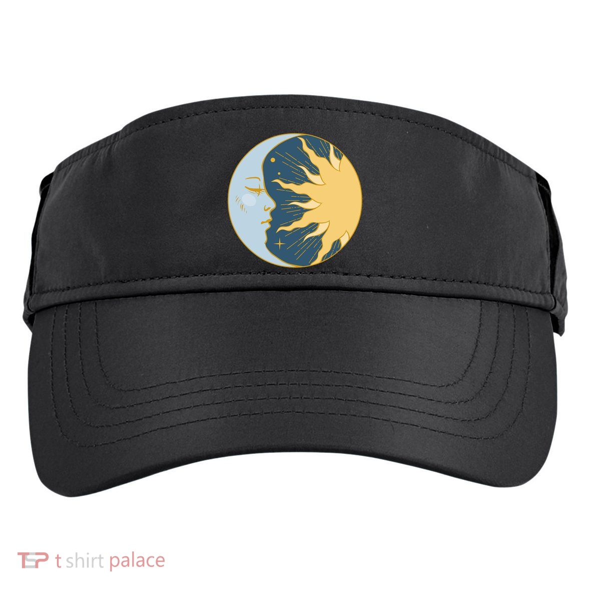 Boho Sun And Moon Adult Drive Performance Visor