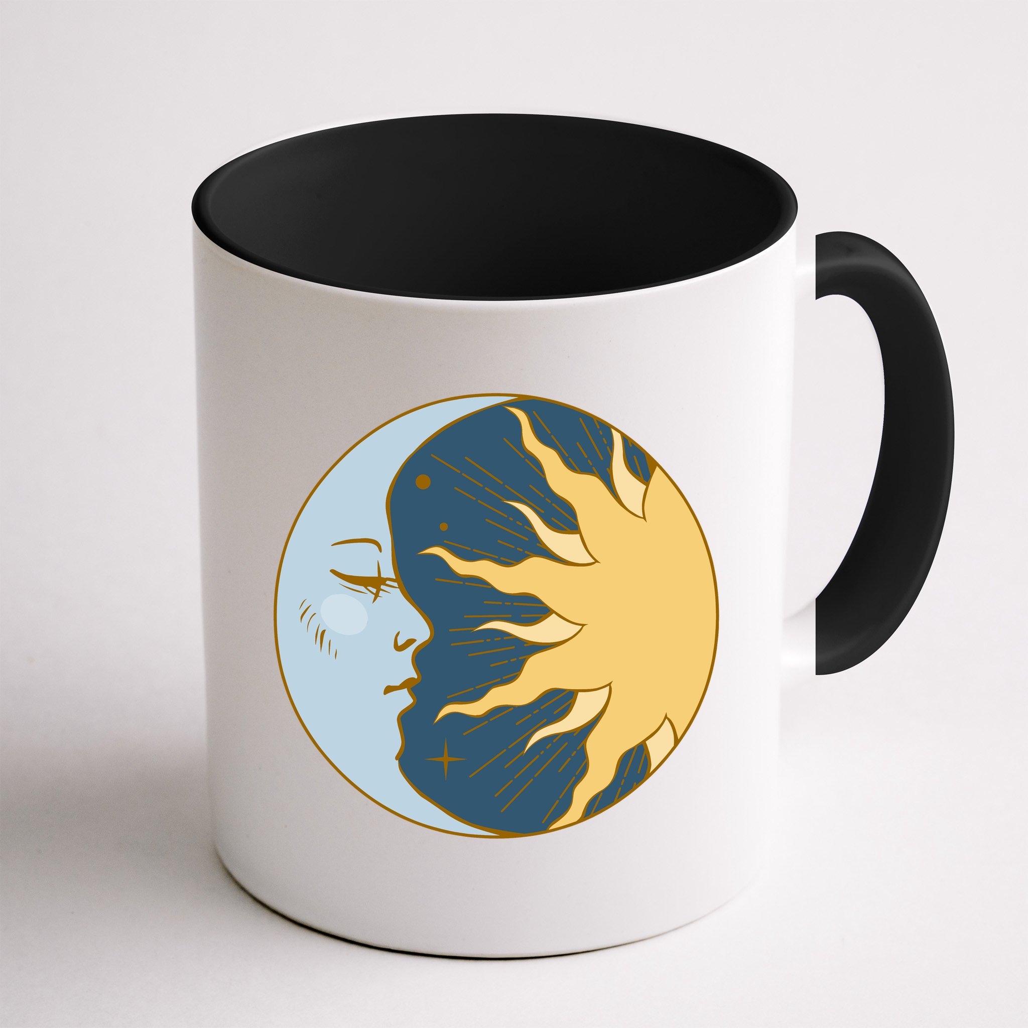 Boho Sun And Moon Mug