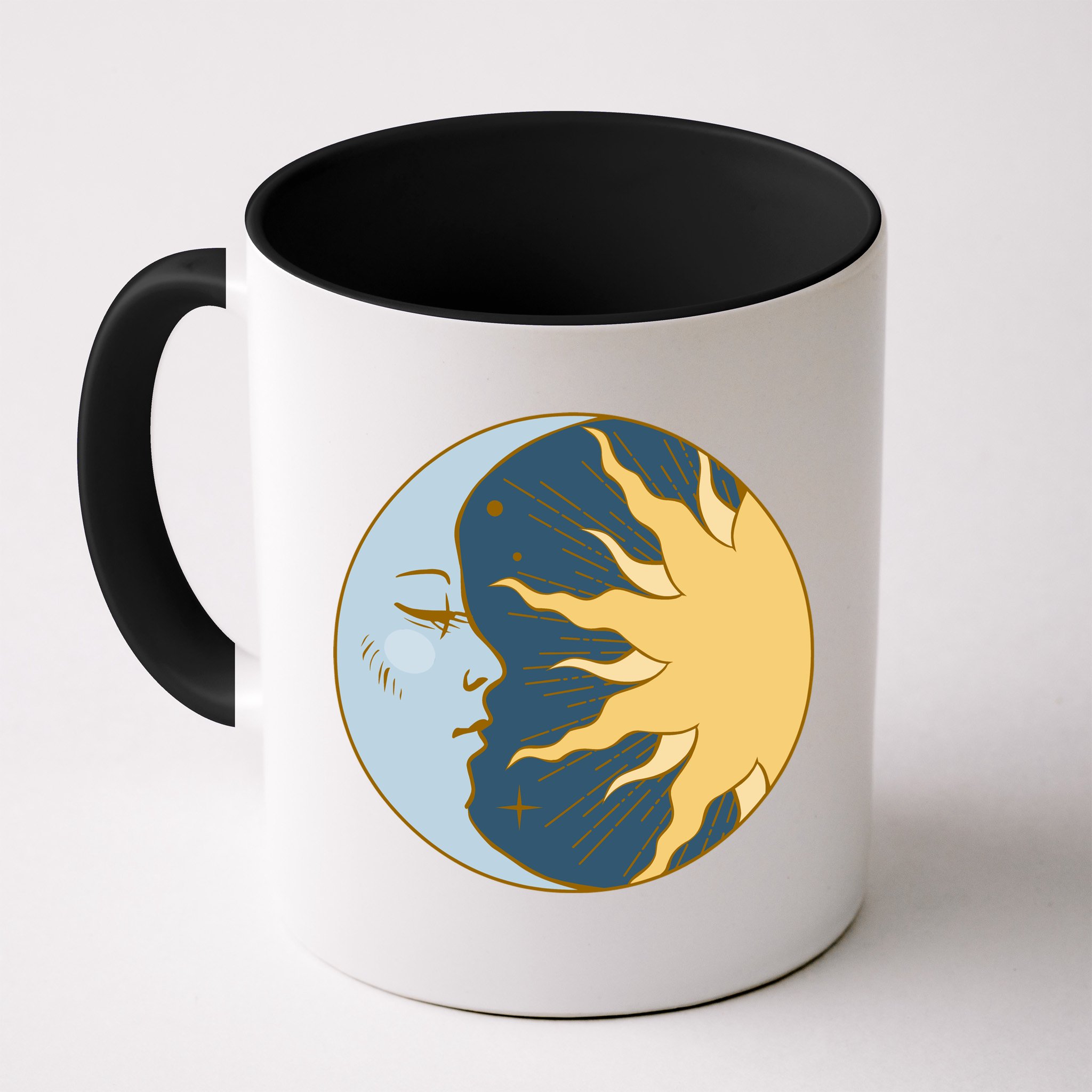 Boho Sun And Moon Mug