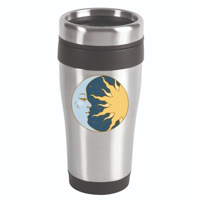 Boho Sun And Moon 16oz Travel Tumbler