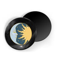 Boho Sun And Moon Magnet