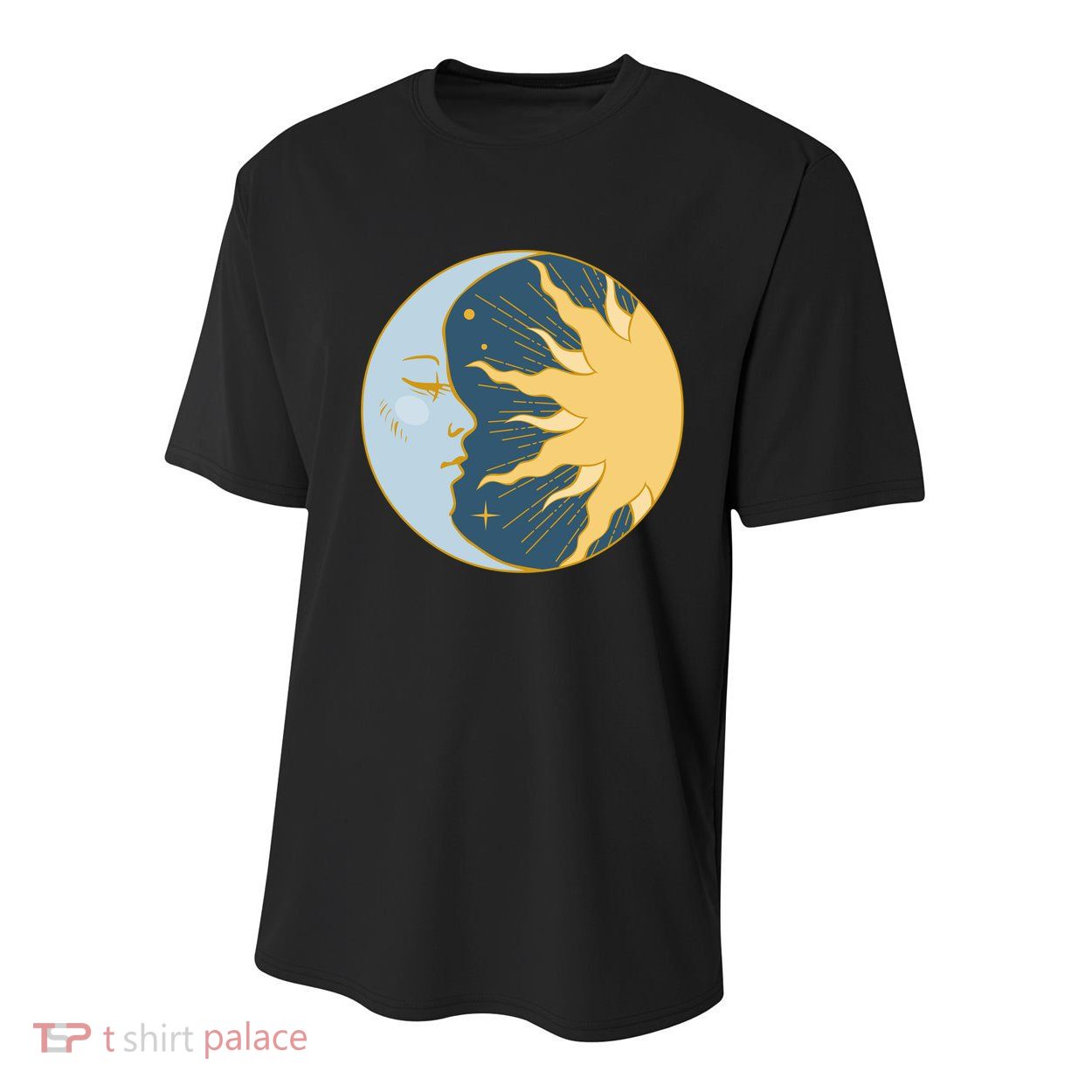 Boho Sun And Moon Youth Performance Sprint T-Shirt