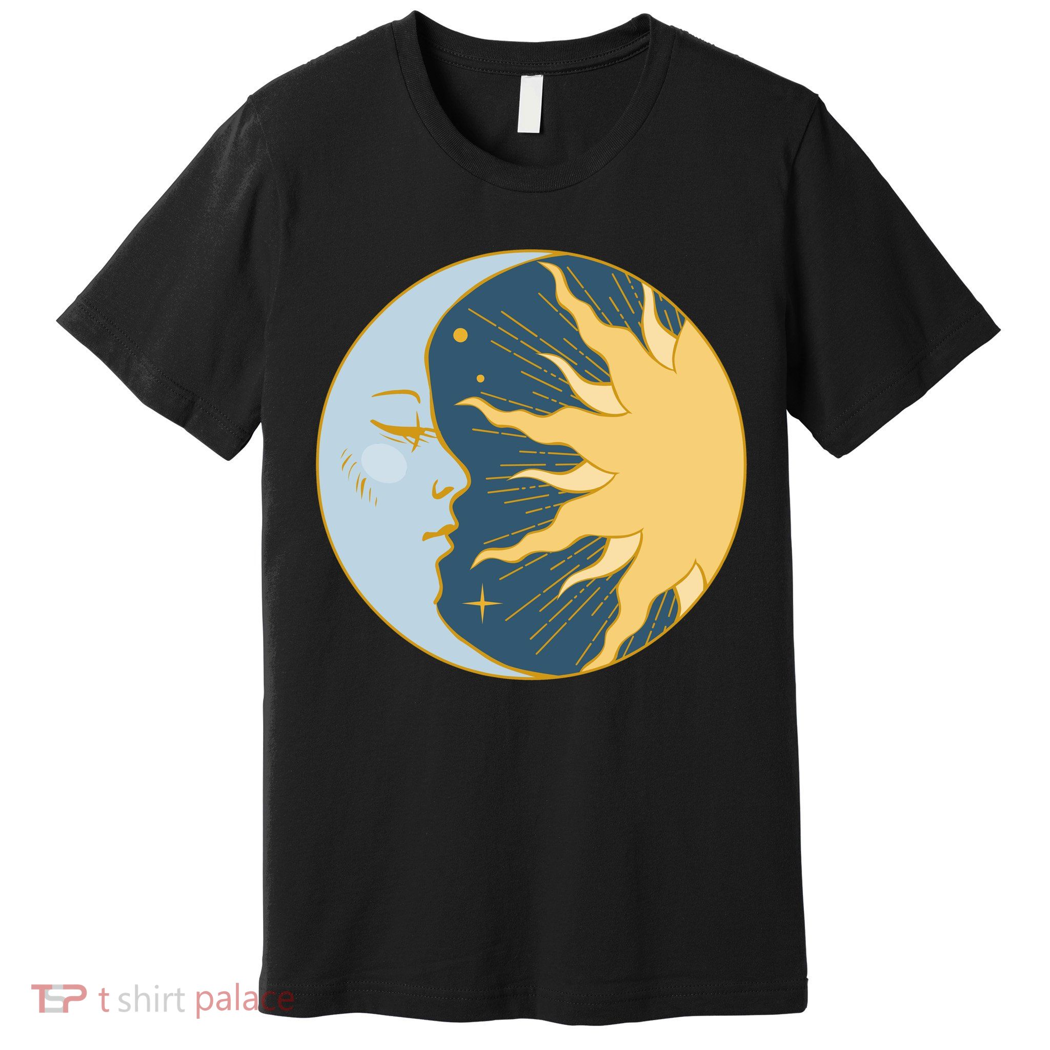 Boho Sun And Moon Premium T-Shirt