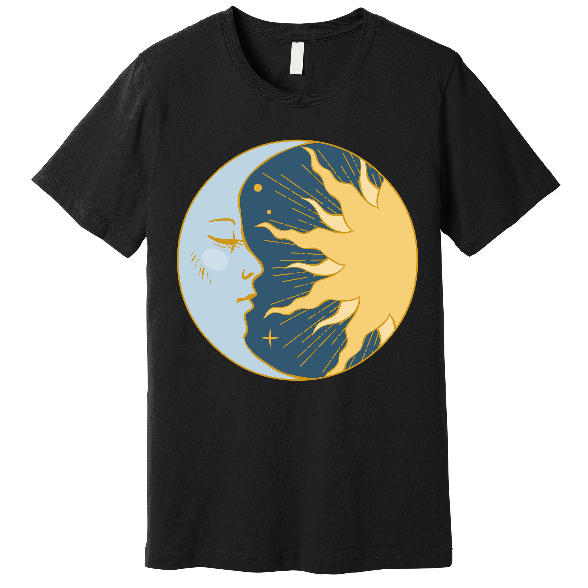 Boho Sun And Moon Premium T-Shirt