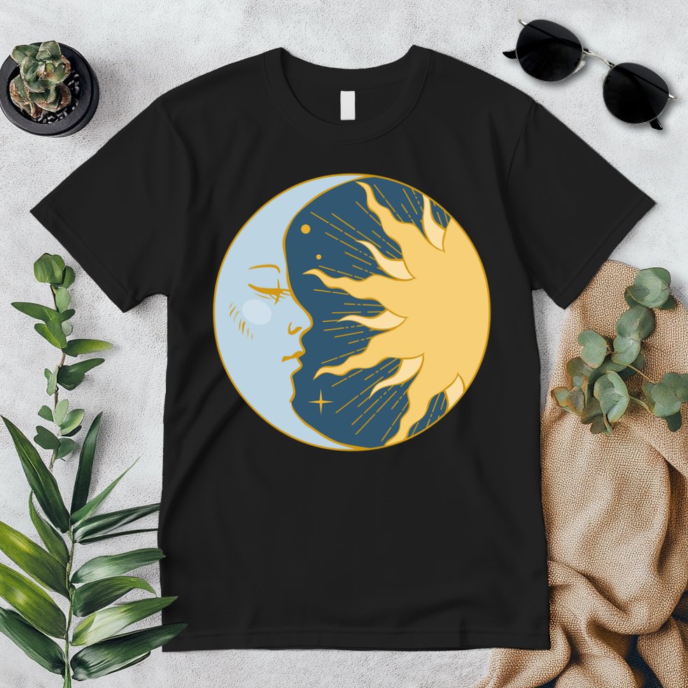 Boho Sun And Moon Premium T-Shirt