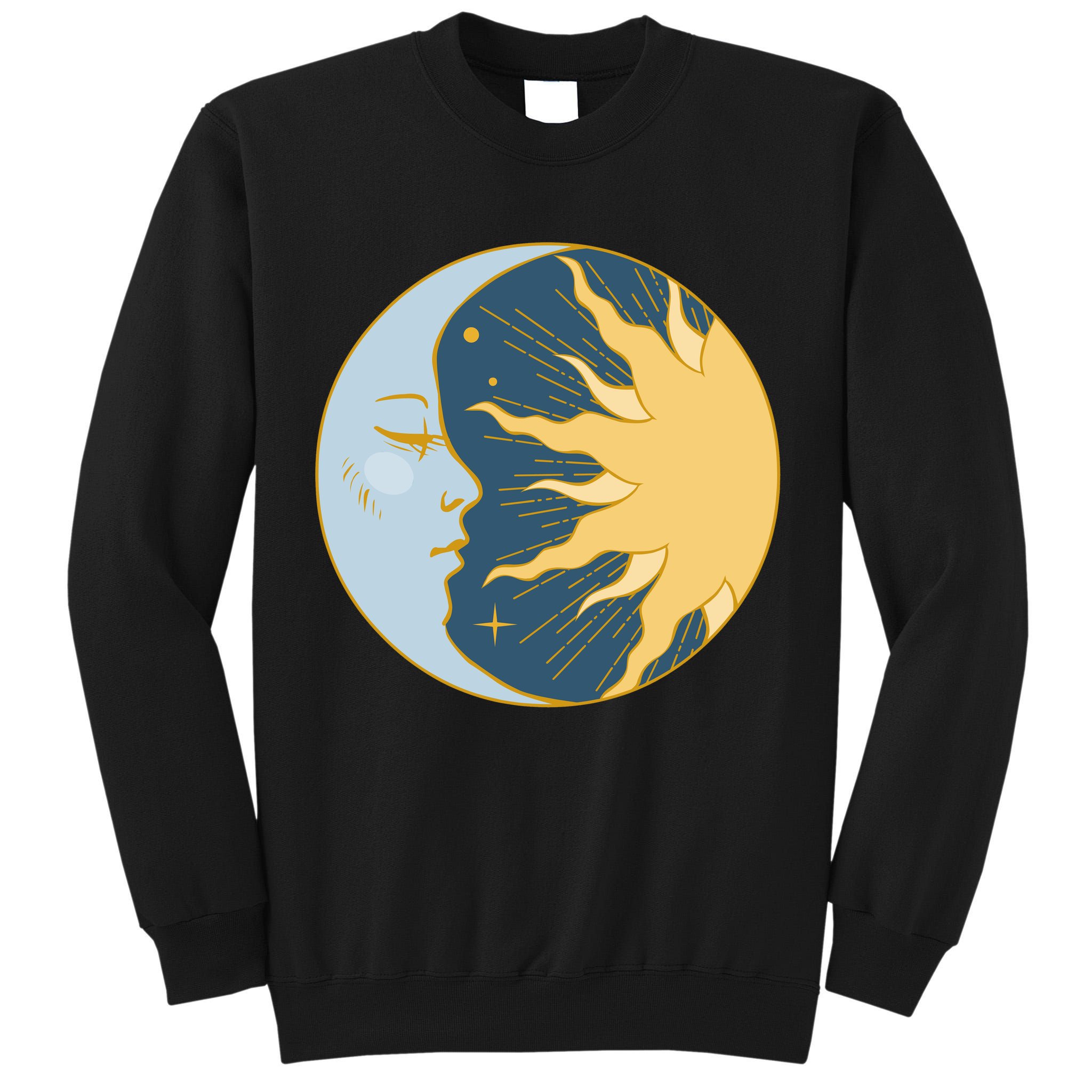 Boho Sun And Moon Tall Sweatshirt