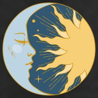 Boho Sun And Moon 25L Jumbo Tote