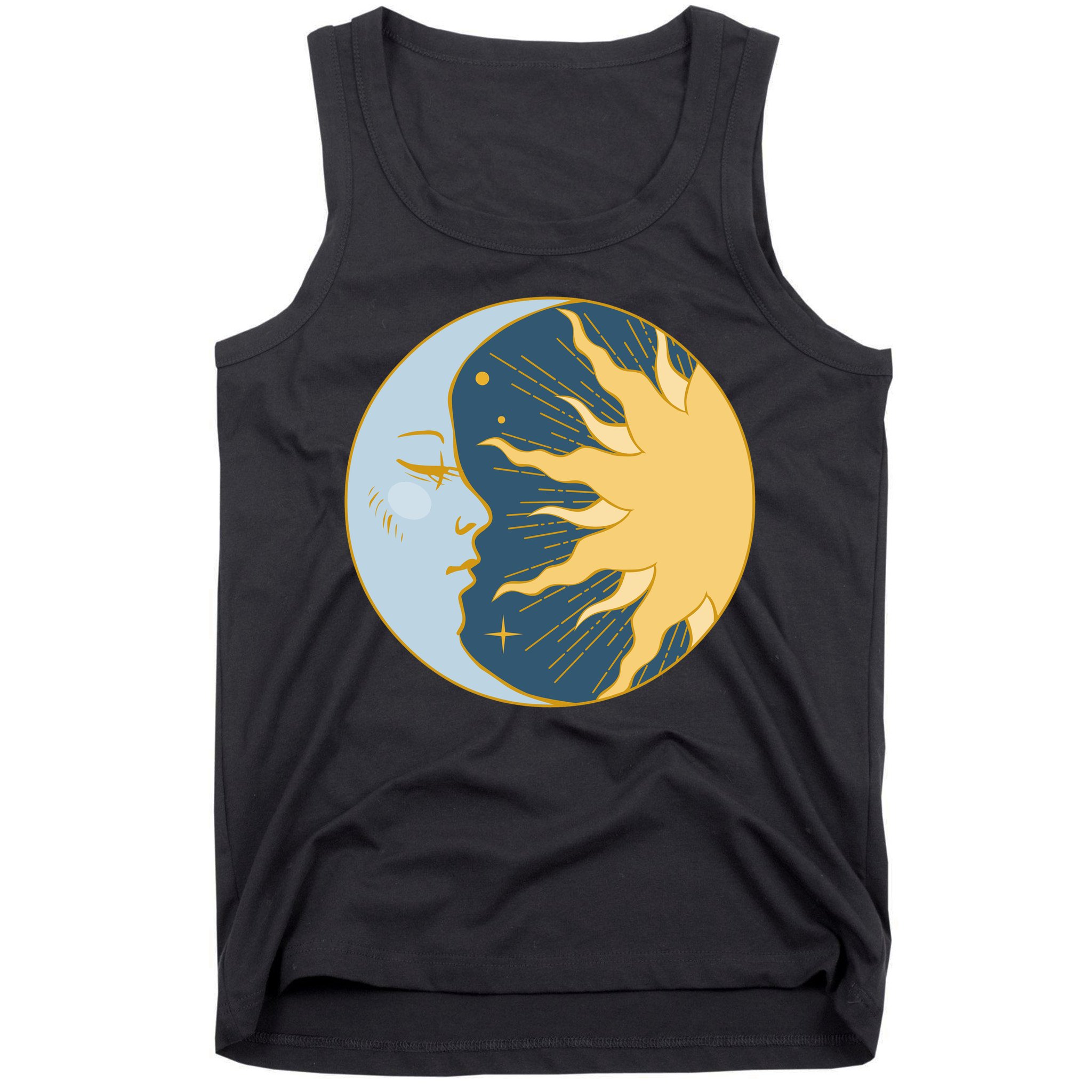 Boho Sun And Moon Tank Top