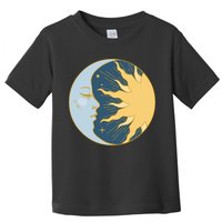 Boho Sun And Moon Toddler T-Shirt