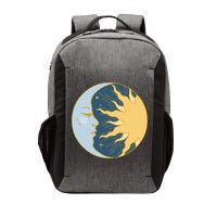 Boho Sun And Moon Vector Backpack
