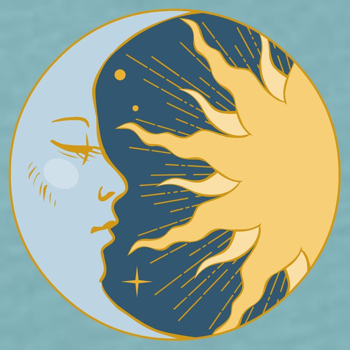 Boho Sun And Moon Sueded Cloud Jersey T-Shirt