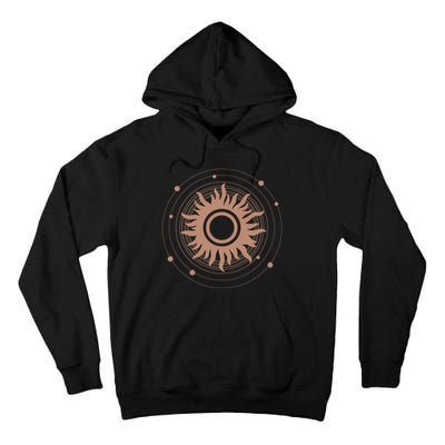 Boho Sun Illustration Tall Hoodie