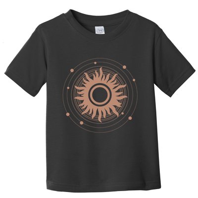 Boho Sun Illustration Toddler T-Shirt
