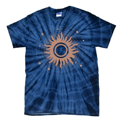 Boho Sun Illustration Tie-Dye T-Shirt