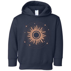 Boho Sun Illustration Toddler Hoodie