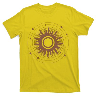 Boho Sun Illustration T-Shirt