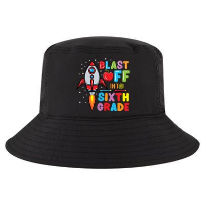 Blast Off Into 6Th Grade Gift Cool Comfort Performance Bucket Hat