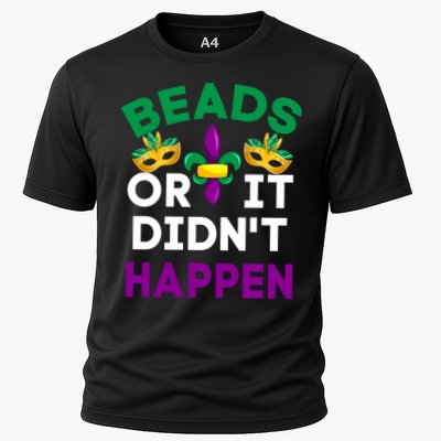 Beads Or It Didn't Happen Mardi Gras Performance Shirt
