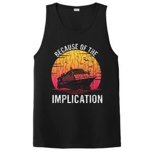 Because Of Implication Funny Boat Cruise PosiCharge Competitor Tank