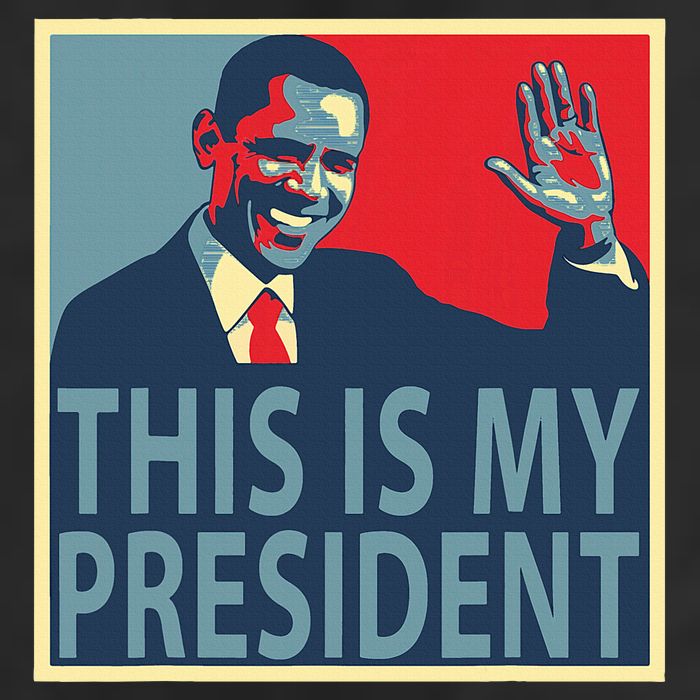 Barack Obama Is My President 11oz C Handle Ceramic Mug