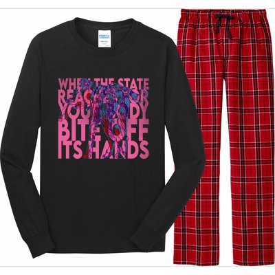 Bite Off Its Hands Long Sleeve Pajama Set