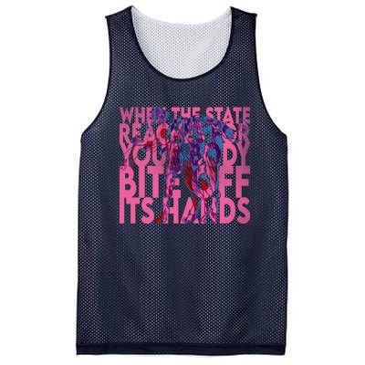 Bite Off Its Hands Mesh Reversible Basketball Jersey Tank