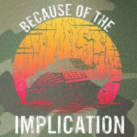 Because Of Implication Funny Boat Cruise Boating Graphic Legacy Tie Dye Trucker Hat
