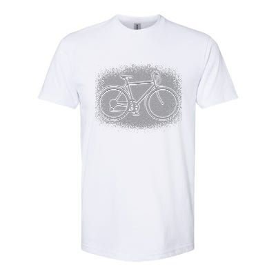 Bike Optical Illusion Softstyle® CVC T-Shirt