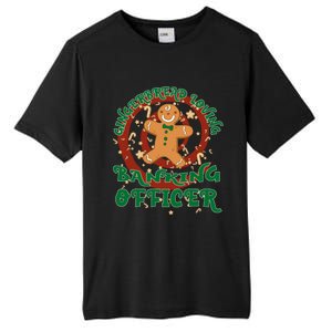 Banking Officer Job Gingerbread Funny Xmas Great Gift Tall Fusion ChromaSoft Performance T-Shirt