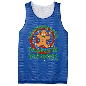 Banking Officer Job Gingerbread Funny Xmas Great Gift Mesh Reversible Basketball Jersey Tank